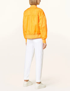 Shop Leslie Bomber Jacket | Blazing Orange - Mos Mosh