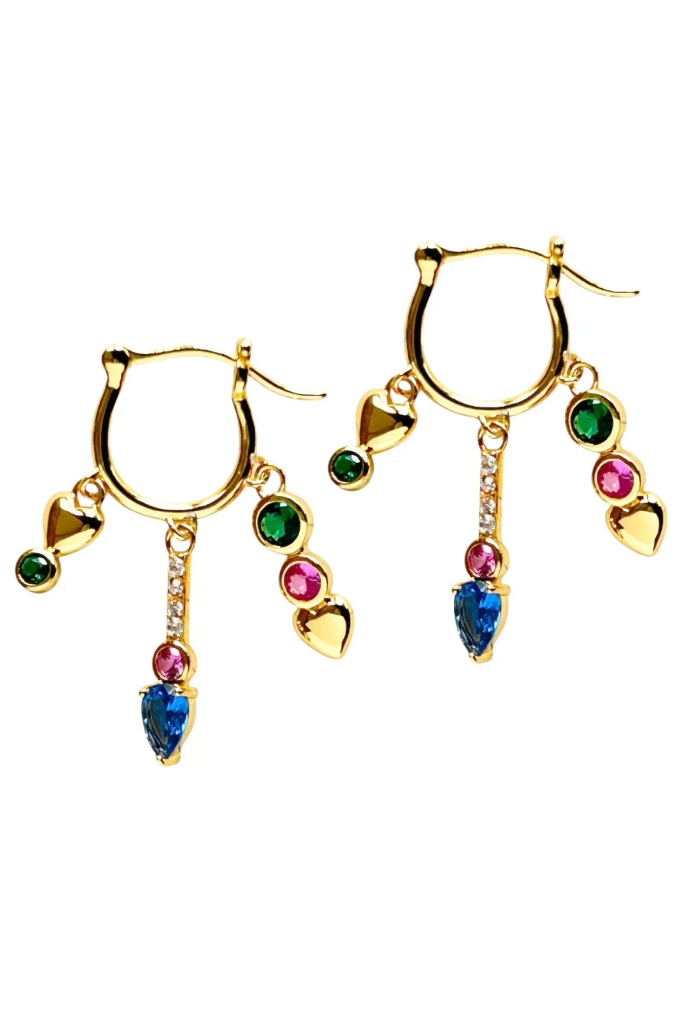 Shop Let It Bleed Gold Earrings - Gold Sister