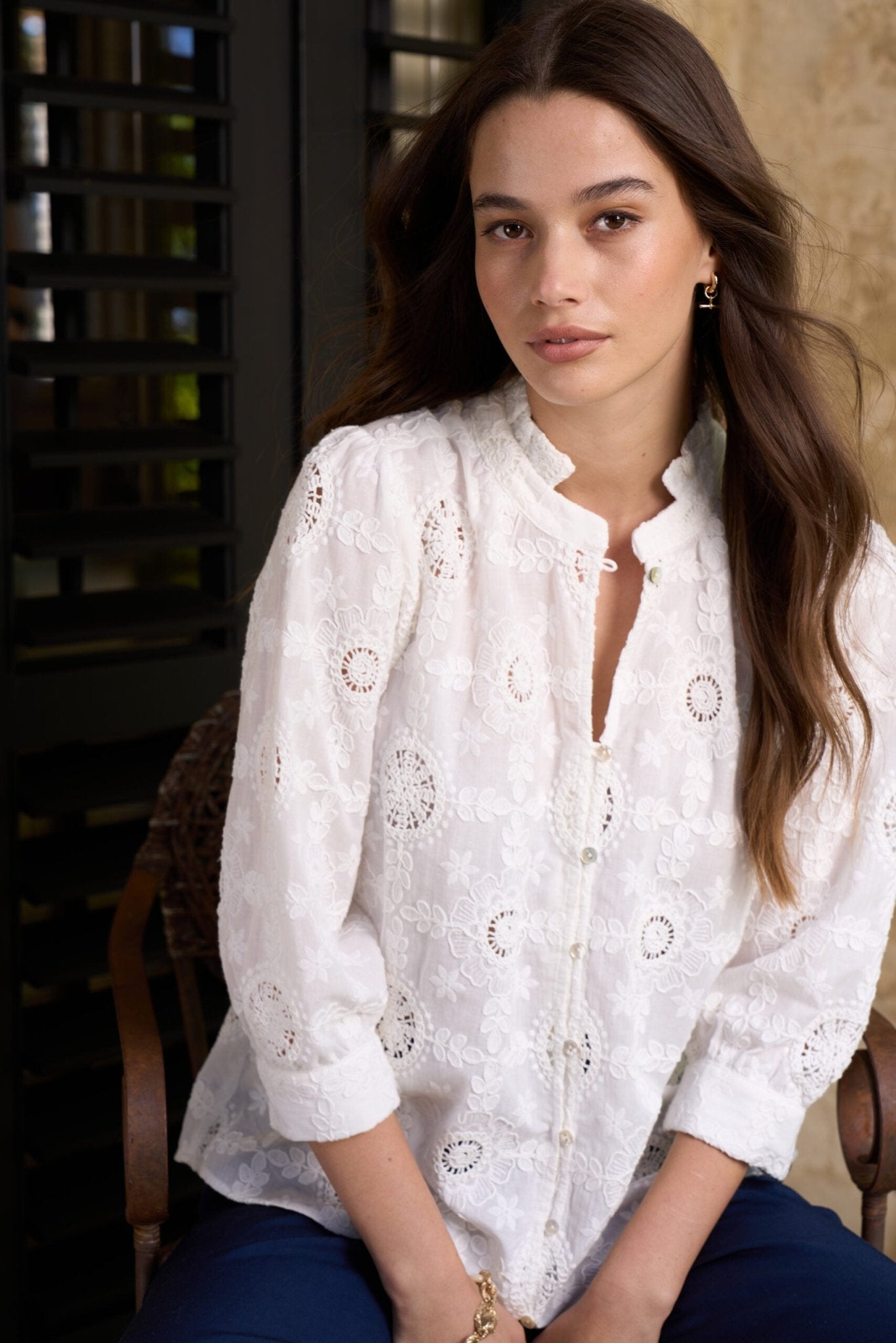 Shop Loobies Story Asmita Shirt LS3361 - Loobie's Story