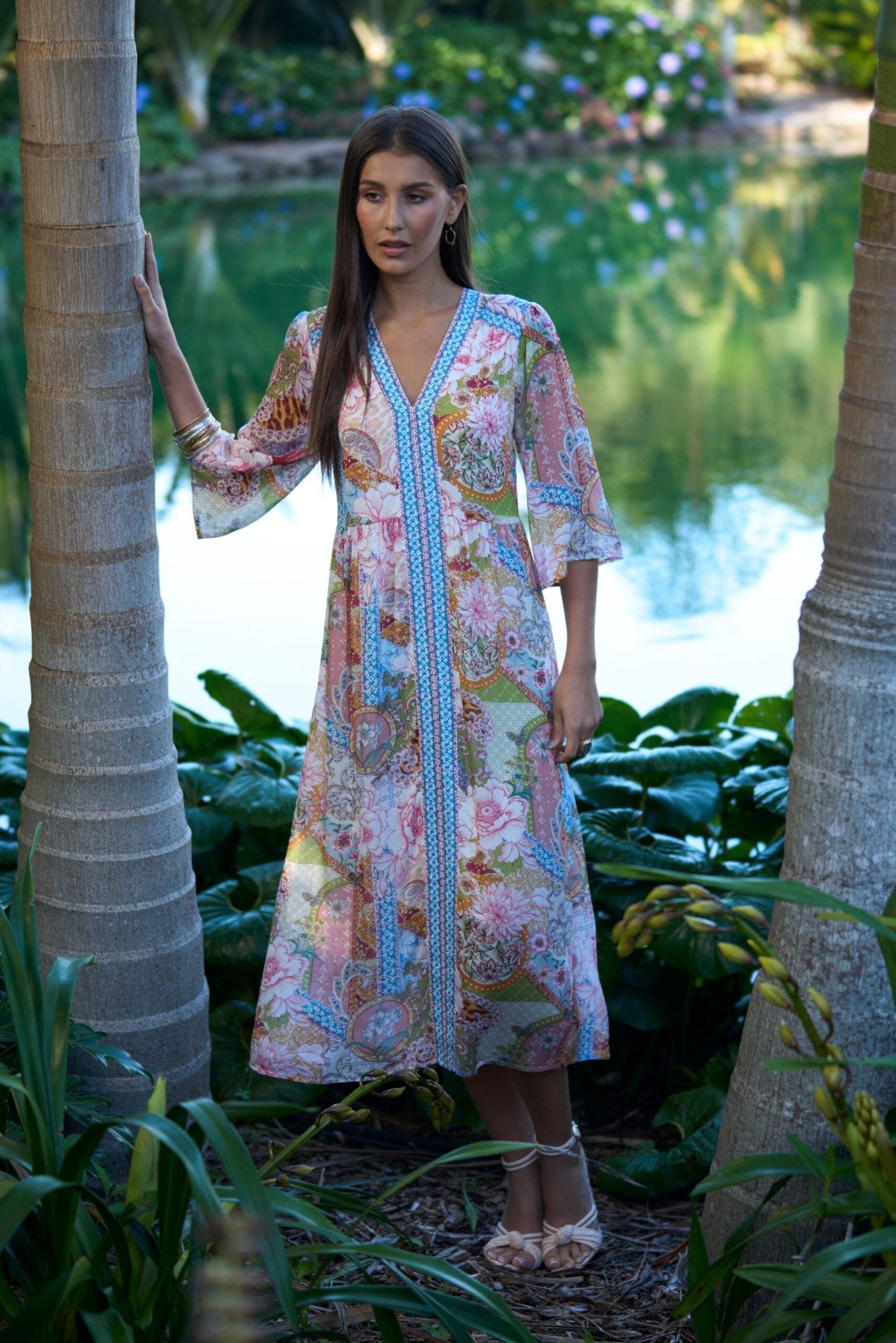 Shop Loobie's Story Dalia Midi Dress - Loobie's Story
