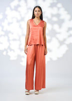 Shop Loobie's Story Demi Tank LS3127, Burnt Orange - Loobie's Story