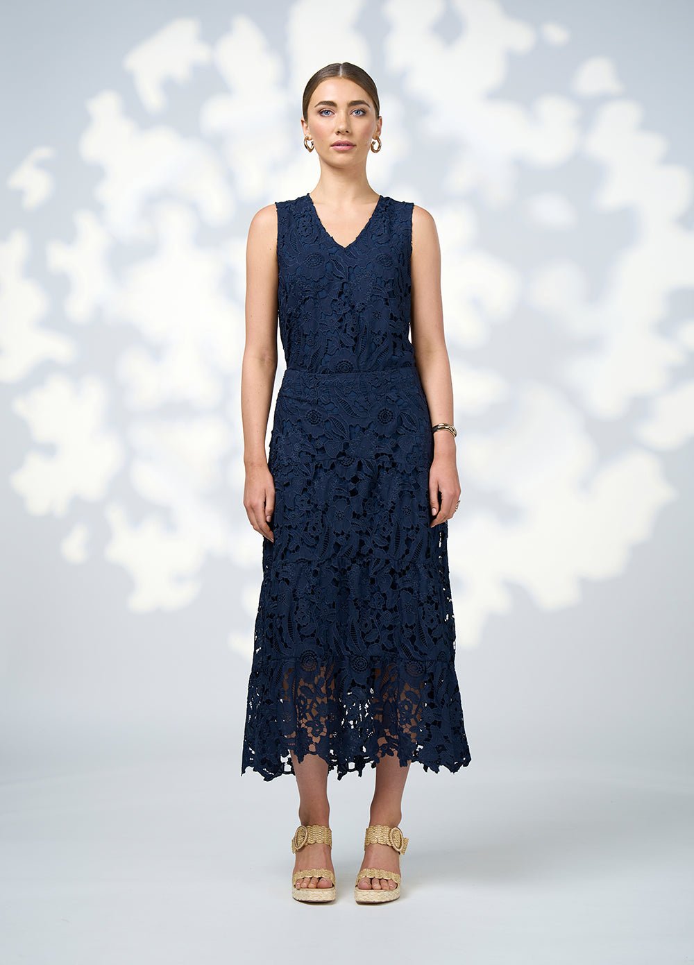 Shop Loobies Story Keira Tiered Lace Skirt - Loobie's Story