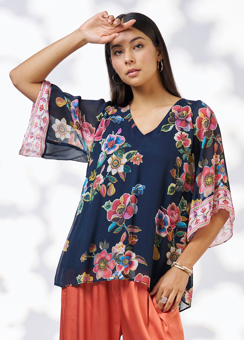 Shop Loobie's Story Mystic Rose Blouse - Loobie's Story