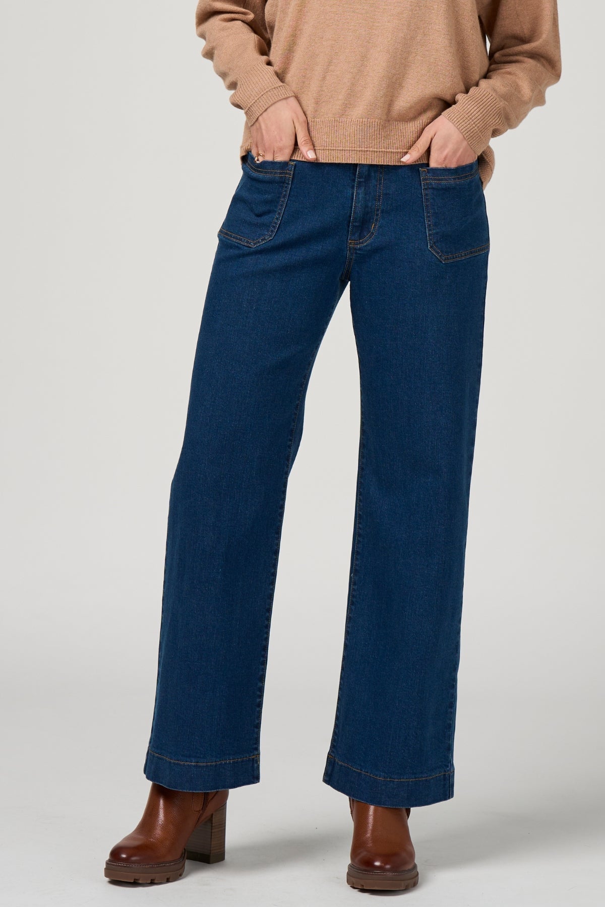 Shop Loobie's Story Zadie Jean LS3228 Mid Wash - Loobie's Story