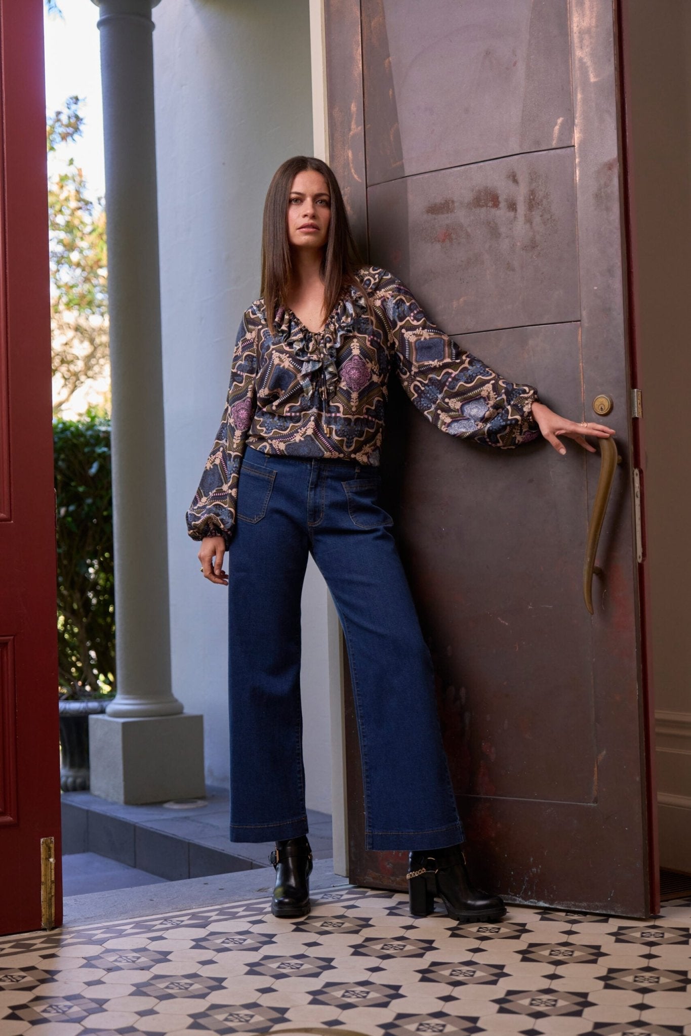 Shop Loobie's Story Zadie Jean LS3228 Mid Wash - Loobie's Story
