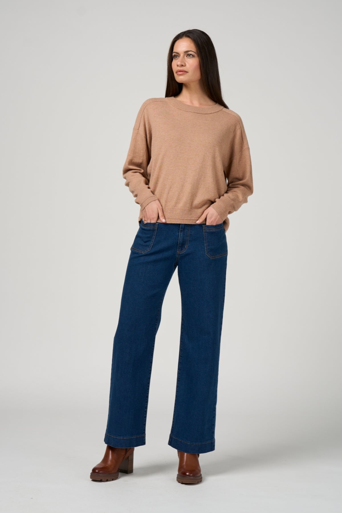 Shop Loobie's Story Zadie Jean LS3228 Mid Wash - Loobie's Story