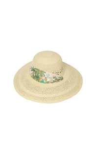 Shop Lorna Murray x Kathy Hilton Summer Soiree | Palm Beach | Cross The Sea Panama Hat - Lorna Murray