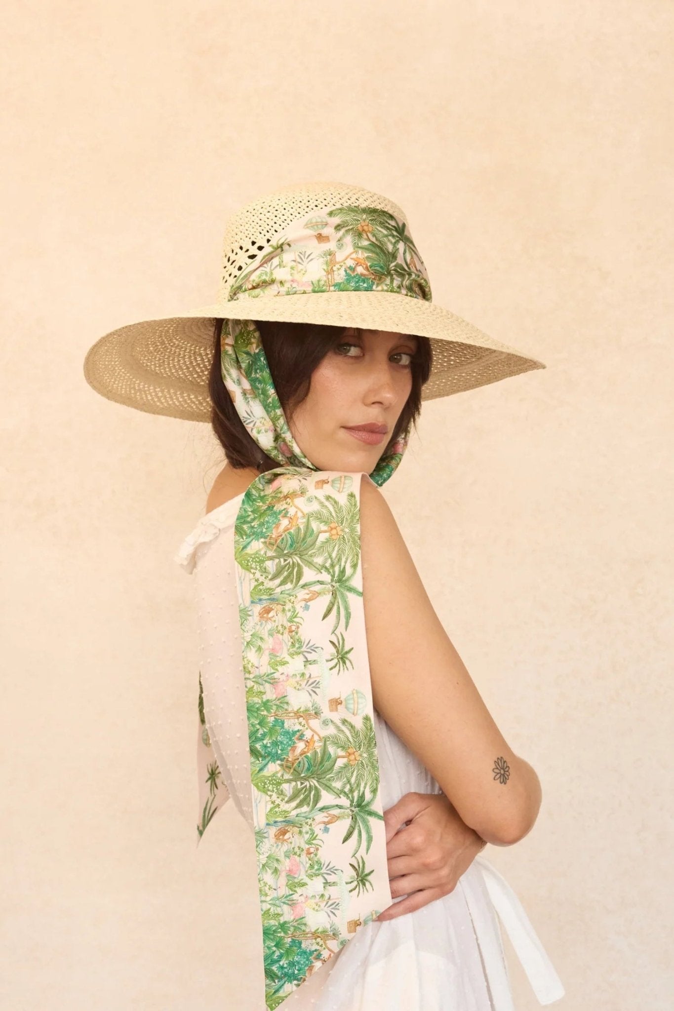 Shop Lorna Murray x Kathy Hilton Summer Soiree | Palm Beach | Cross The Sea Panama Hat - Lorna Murray