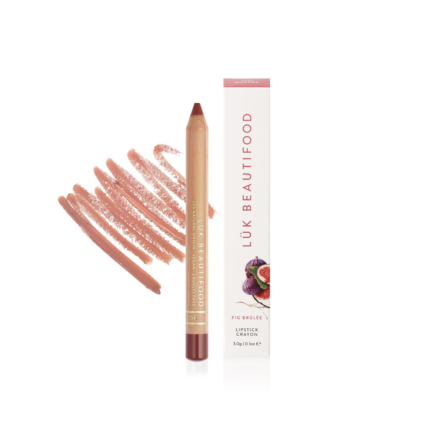 Shop Luk Beautifood Natural Lipstick Crayon + Lip Liner - Lük Beautifood