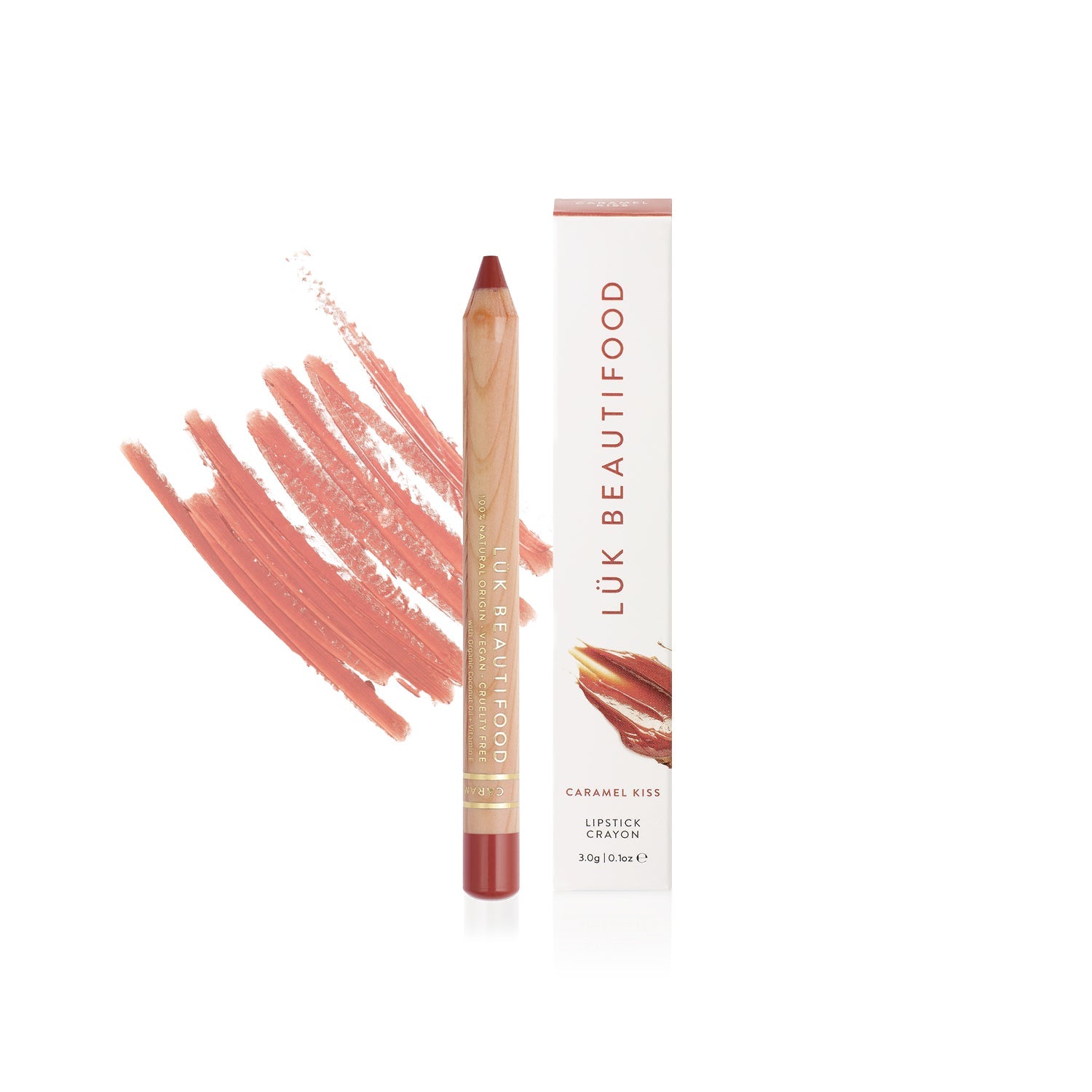 Shop Luk Beautifood Natural Lipstick Crayon + Lip Liner - Lük Beautifood