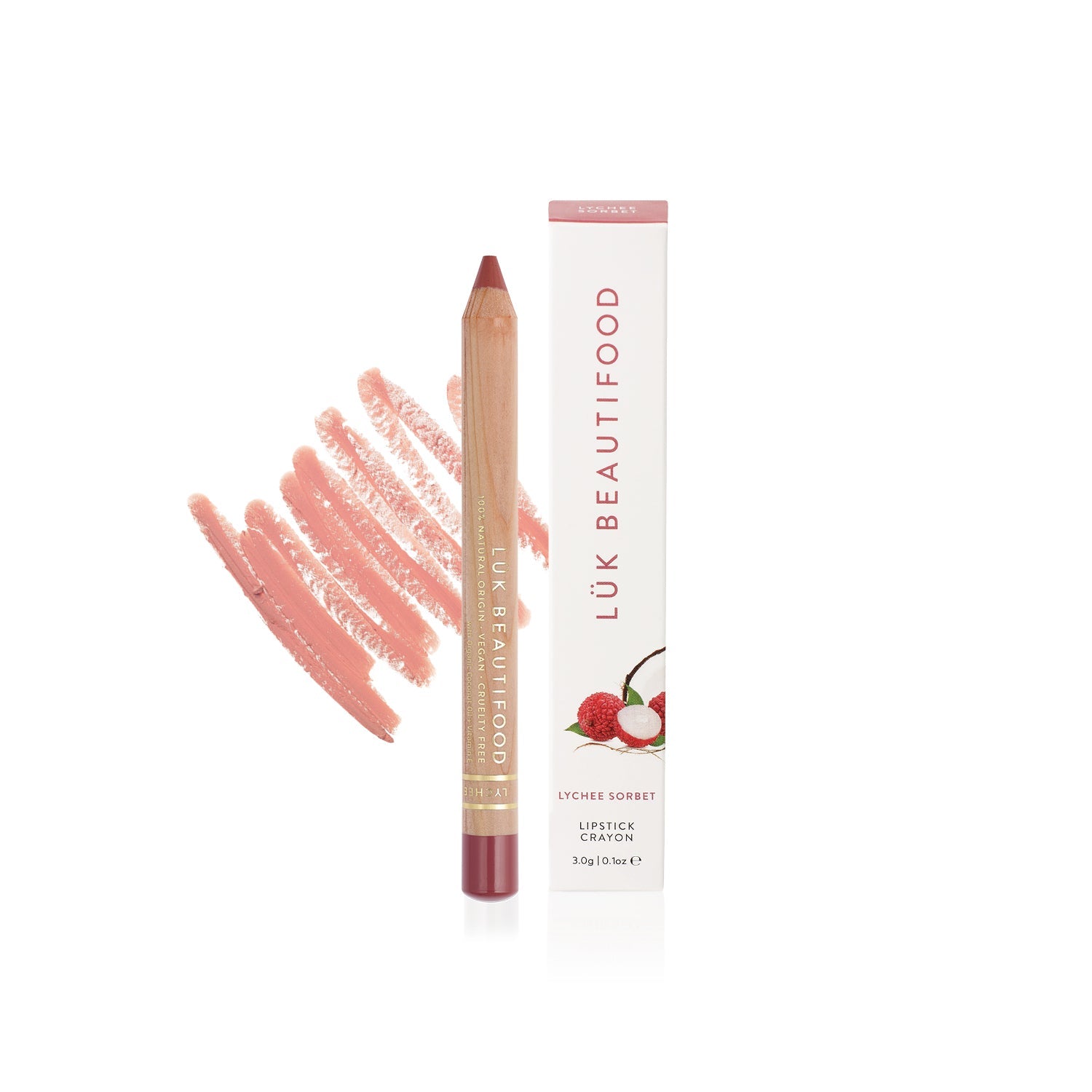 Shop Luk Beautifood Natural Lipstick Crayon + Lip Liner - Lük Beautifood