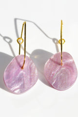 Hagen & Co Luna Acrylic Drop Earrings
