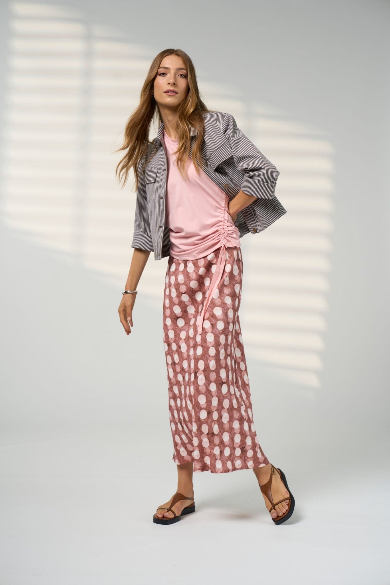 Shop Madly Sweetly Signal Jacket MS1975 Chocolate - Madly Sweetly