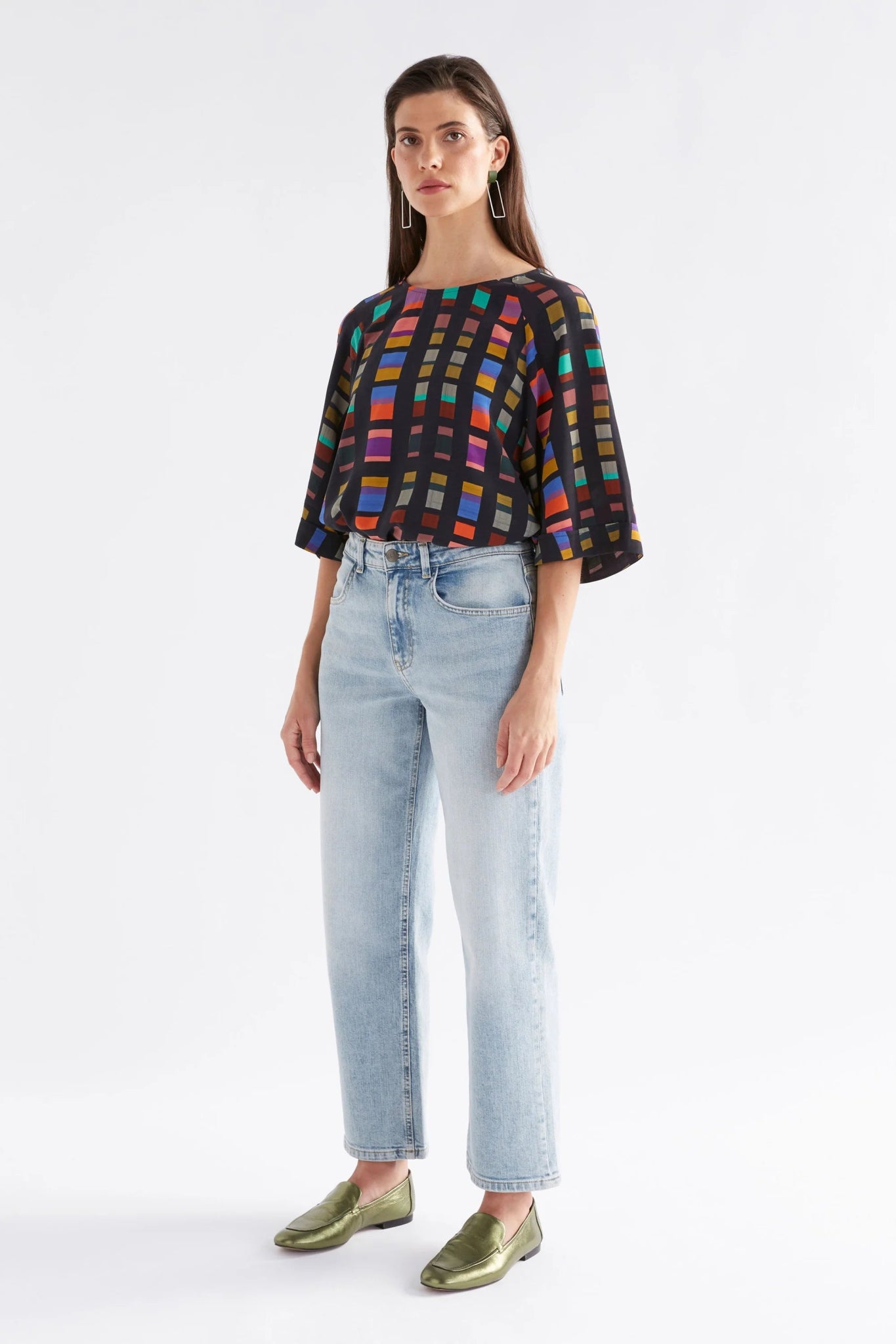 Shop Malo Top Tessela Print - Elk The Label