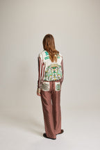 Shop Me369 Bailey Sporty Jade Straight Pants - Me369