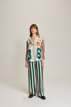 Shop Me369 Bailey Sporty Jade Straight Pants - Me369