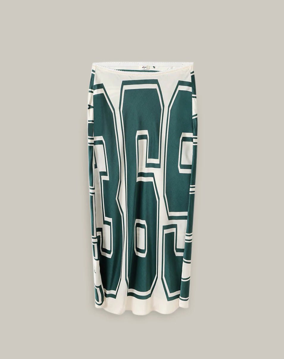 Shop Me369 Blakely Sporty Jade Slip Skirt - Me369