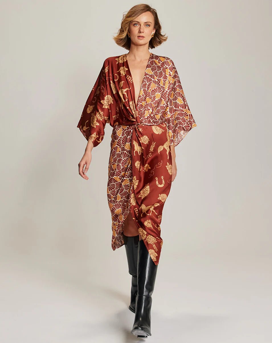 Shop Me369 Camila Rodeo Twisted Dress - Me369