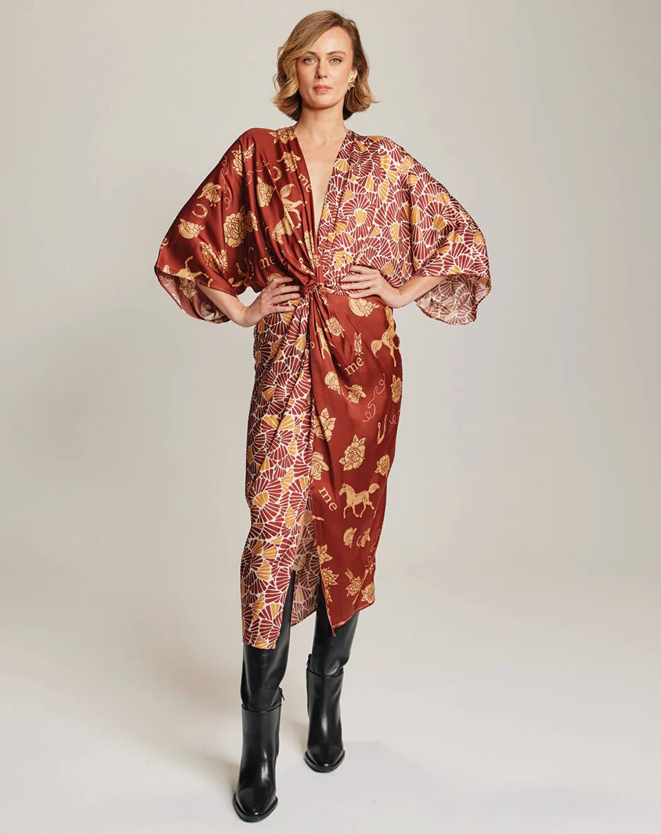 Shop Me369 Camila Rodeo Twisted Dress - Me369