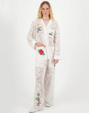 Shop Me369 Eli Lace Shirt With Pockets - Me369