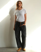 Me369 Juno Tapered Leg & Rope Denim Jean