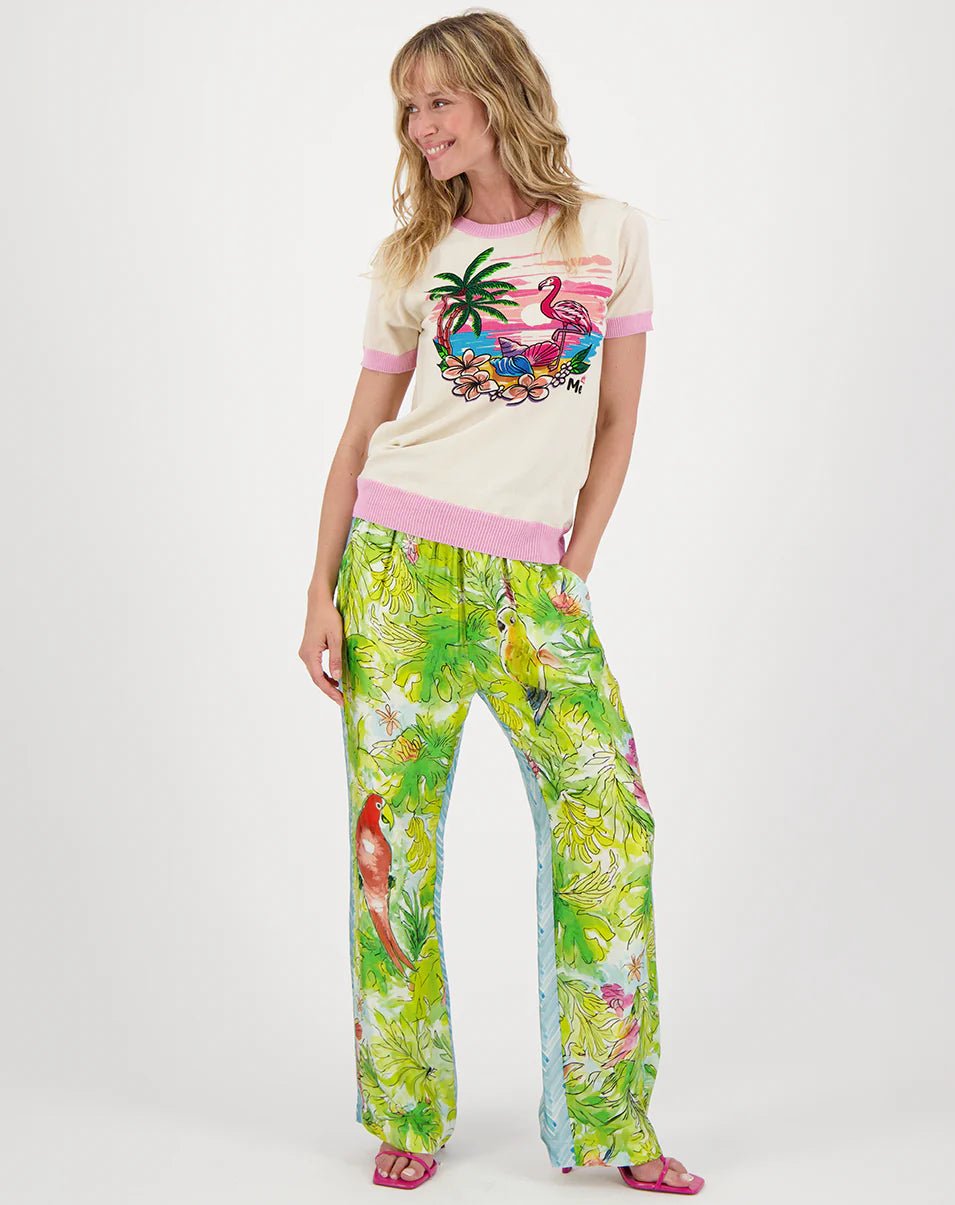 Shop Me369 Nora Sunset Knit Top - Me369