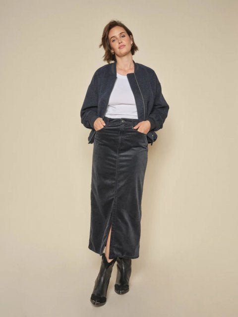 Shop Mella Corduroy Skirt - Mos Mosh