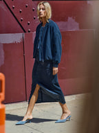 Shop Mella Corduroy Skirt - Mos Mosh