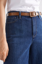 Shop Metti Leather Belt - Elk The Label