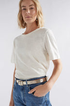 Shop Metti Leather Belt - Elk The Label