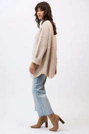 Shop Mia Fratino Brixton Merino/Cashmere Jacket - Mia Fratino