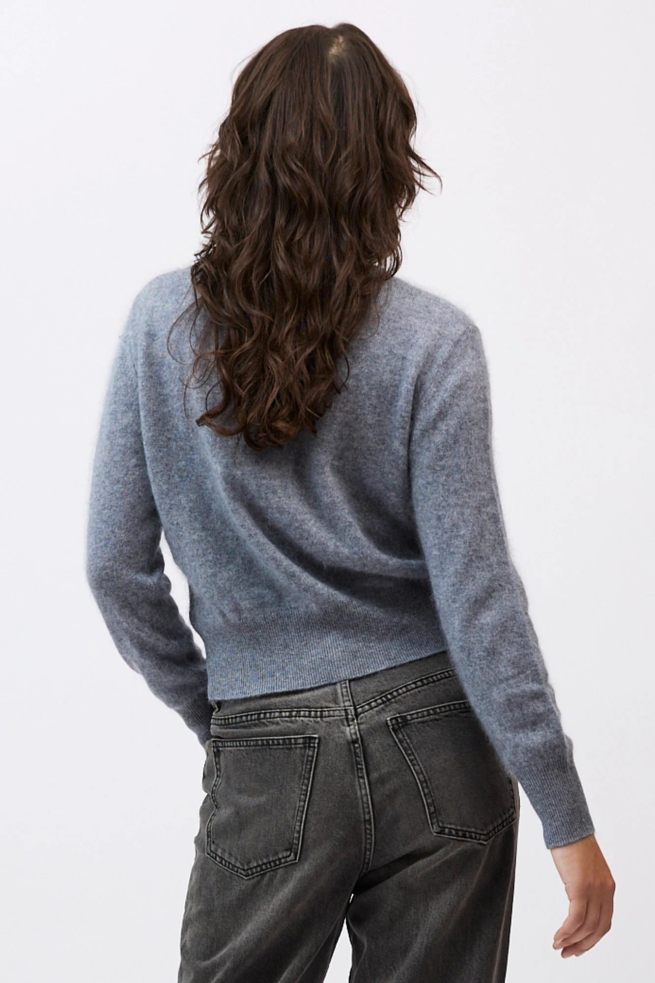 Shop Mia Fratino Sierra Brushed Cashmere/Merino Cardi - Mia Fratino
