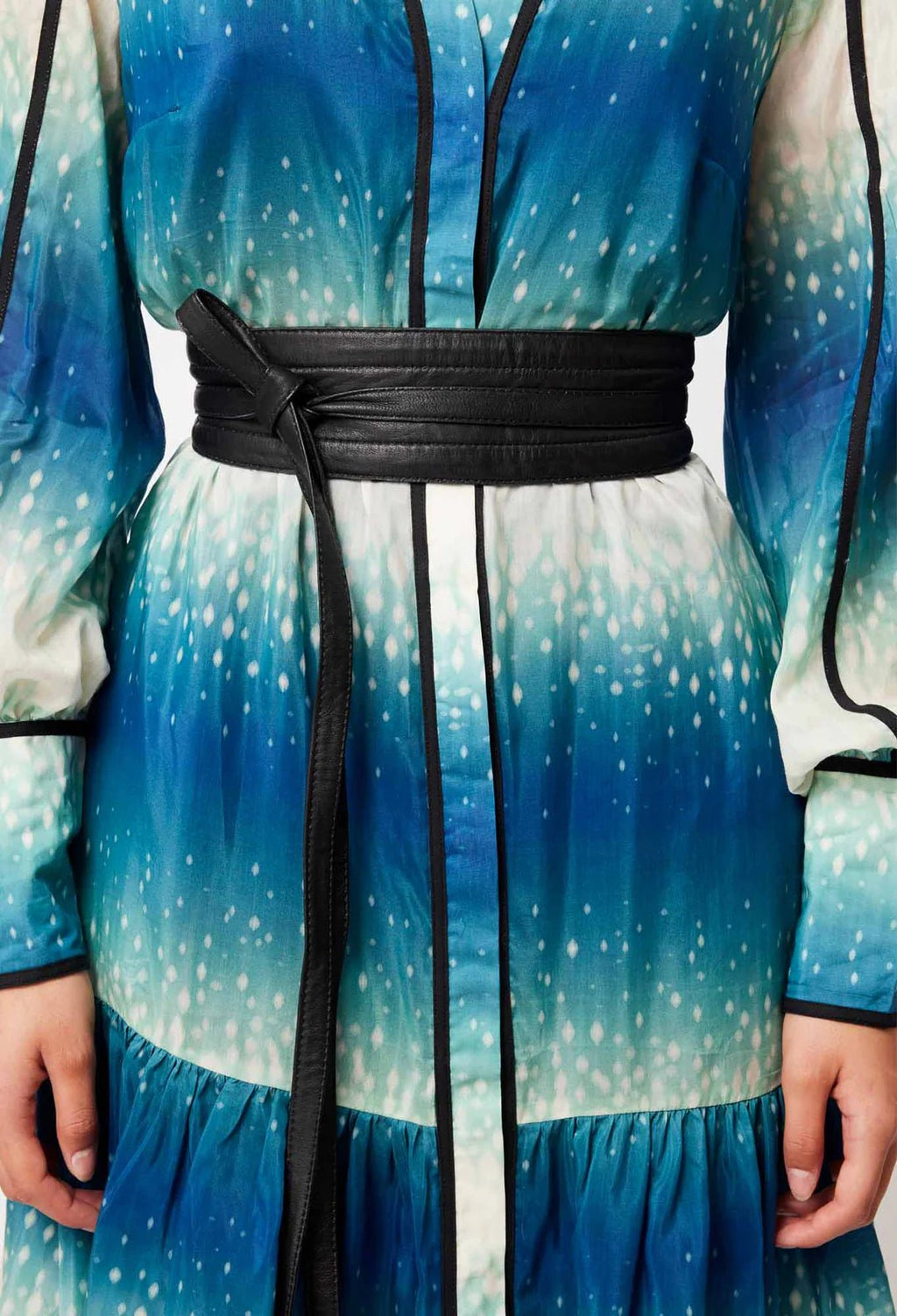 Shop Milton Leather Belt | Black - ONCEWAS