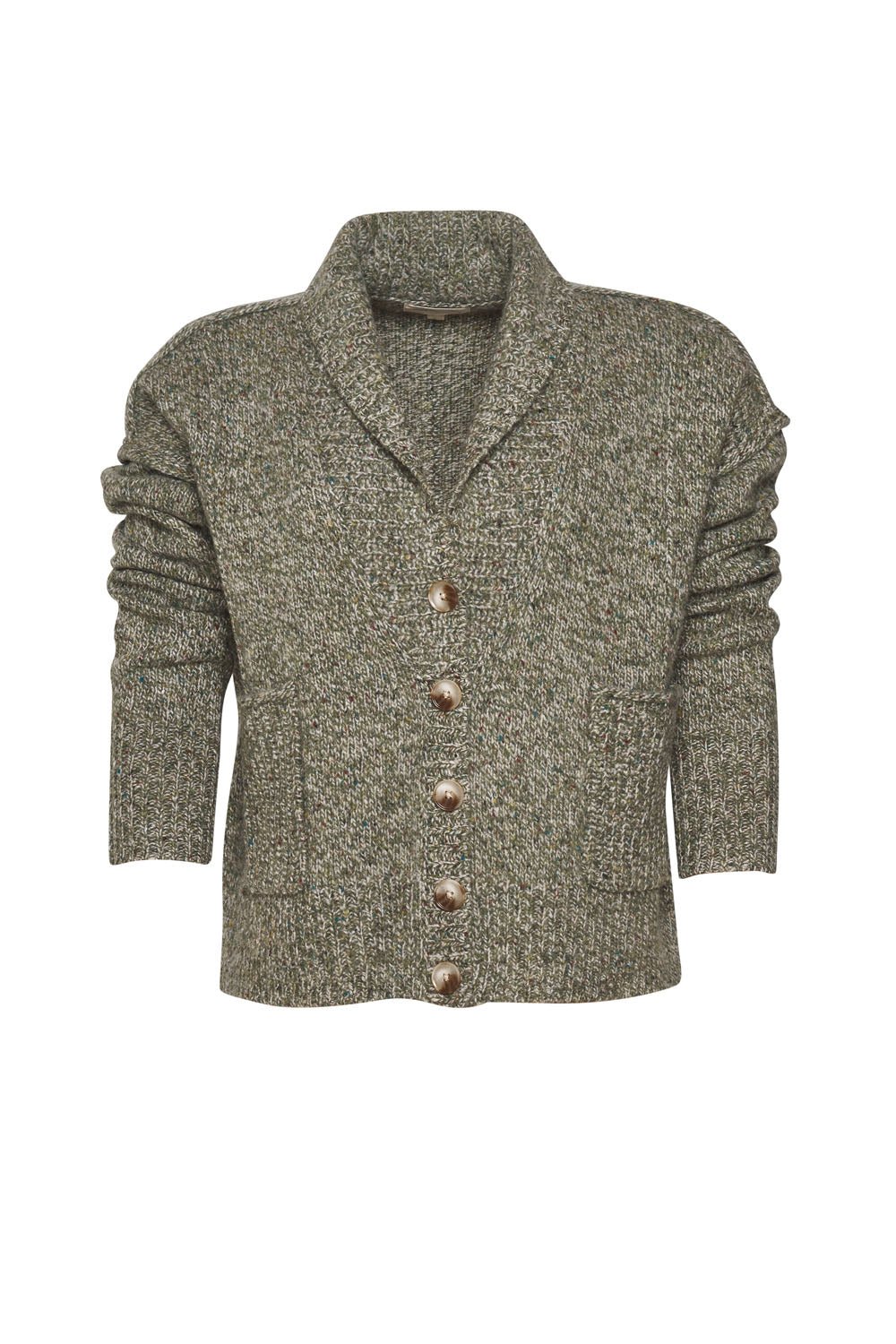 Shop Miss Mossy Cardi | Olive Multi - Madly Sweetly