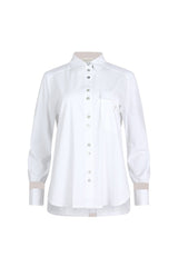 Madly Sweetly Mixed Media Shirt