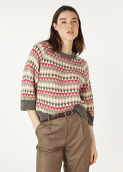 Shop Mohair Fairisle Jumper - Zaket & Plover