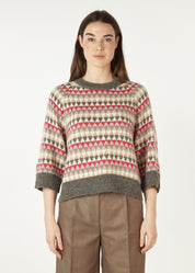 Shop Mohair Fairisle Jumper - Zaket & Plover