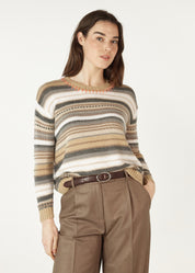 Shop Mohair Stripe Jumper - Zaket & Plover