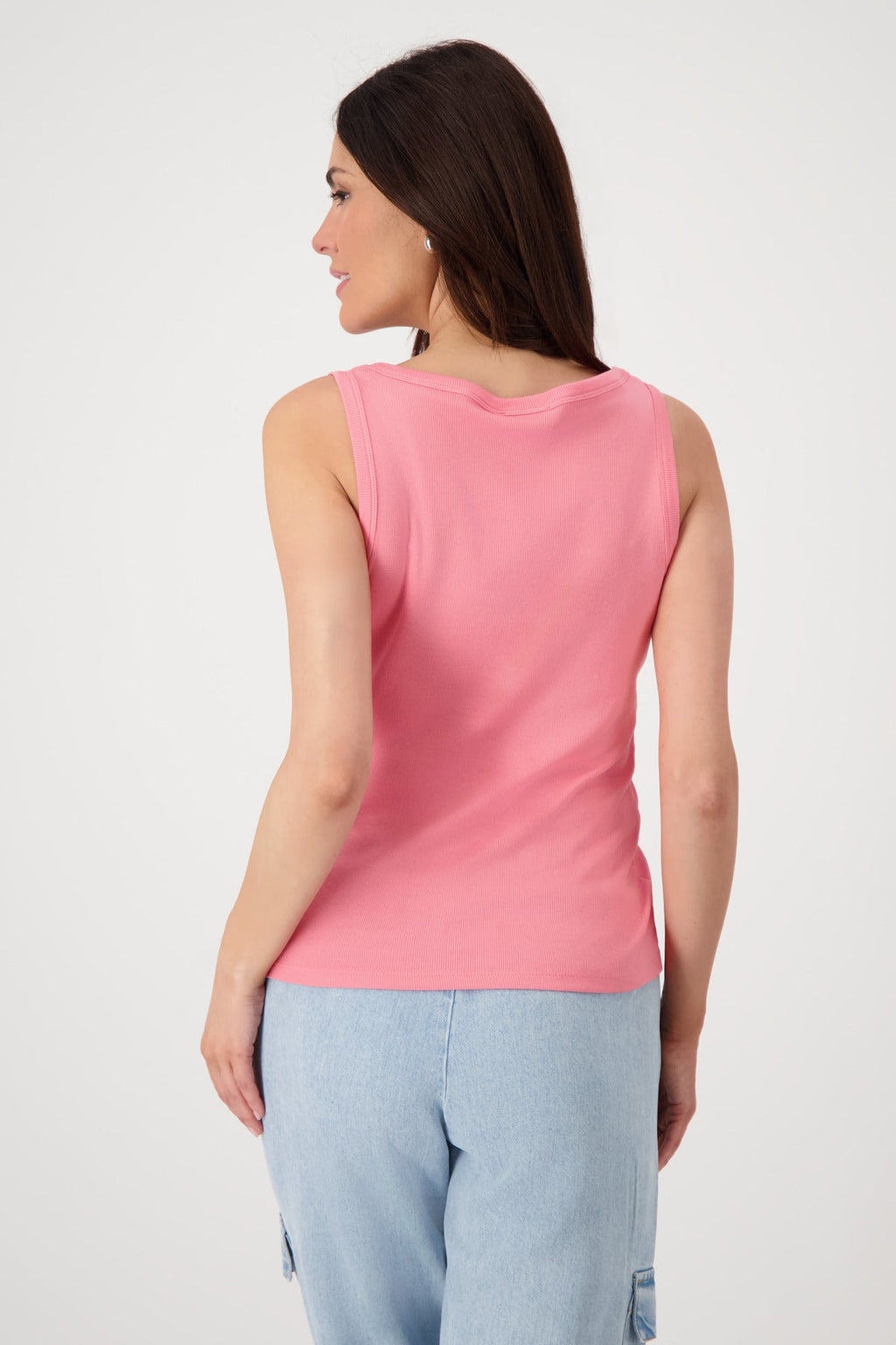 Shop Monari Bali Pima Rib Tank Top - Monari