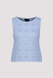 Shop Monari Buenos Aires Ajour Knit Top - Monari