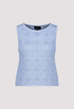 Shop Monari Buenos Aires Ajour Knit Top - Monari