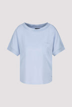 Shop Monari Buenos Aires Basic Neck Jersey Blouse - Monari