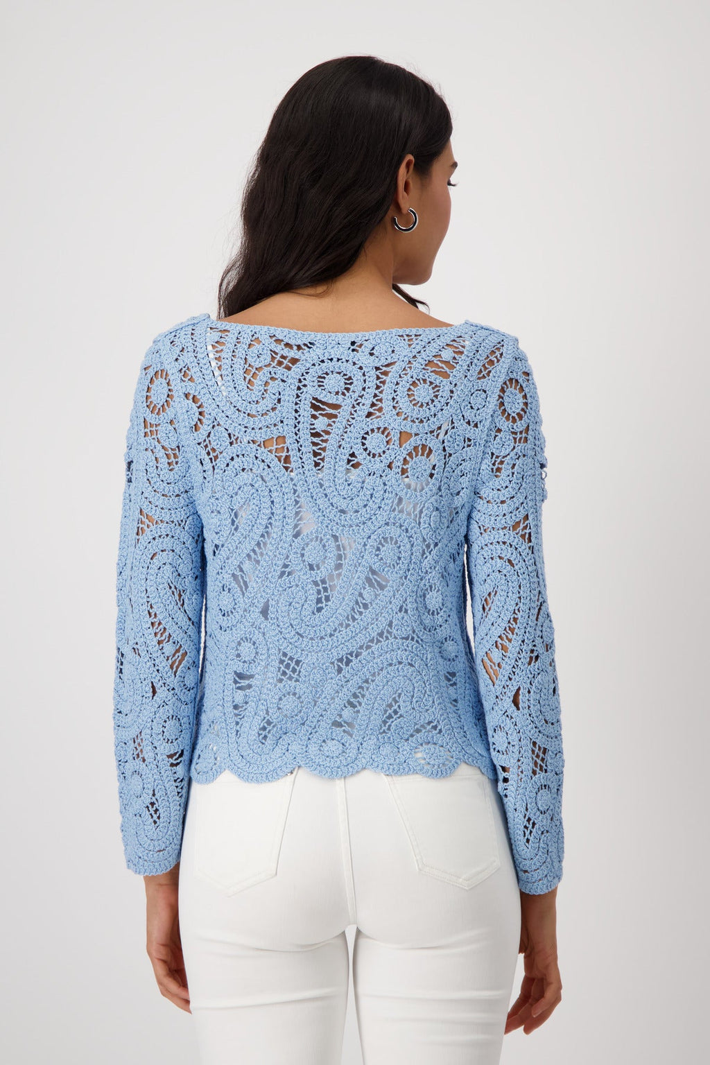 Shop Monari Call It Spring Lace Sweater Cornelly - Monari