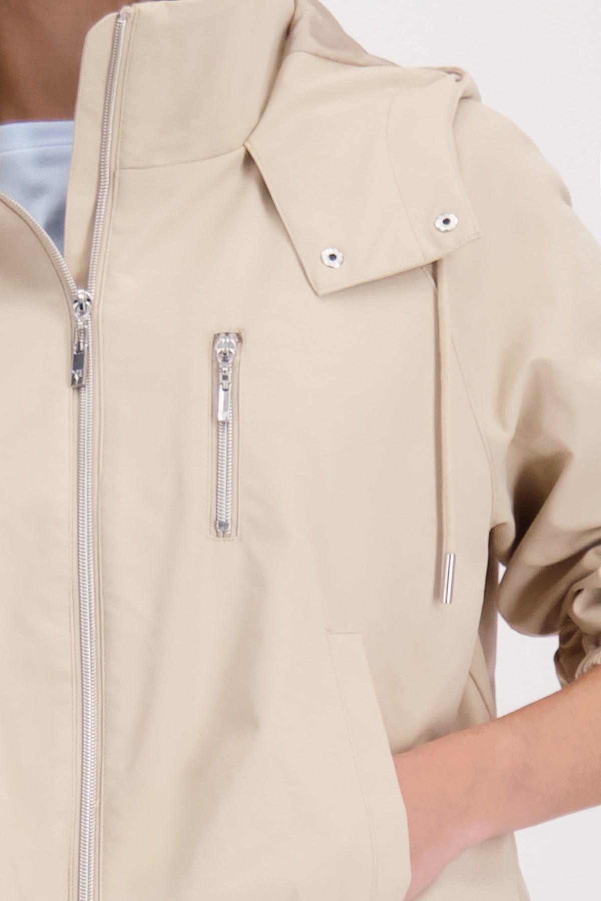 Shop Monari Cape Town Oversize Hooded Jacket - Monari