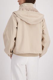 Shop Monari Cape Town Oversize Hooded Jacket - Monari