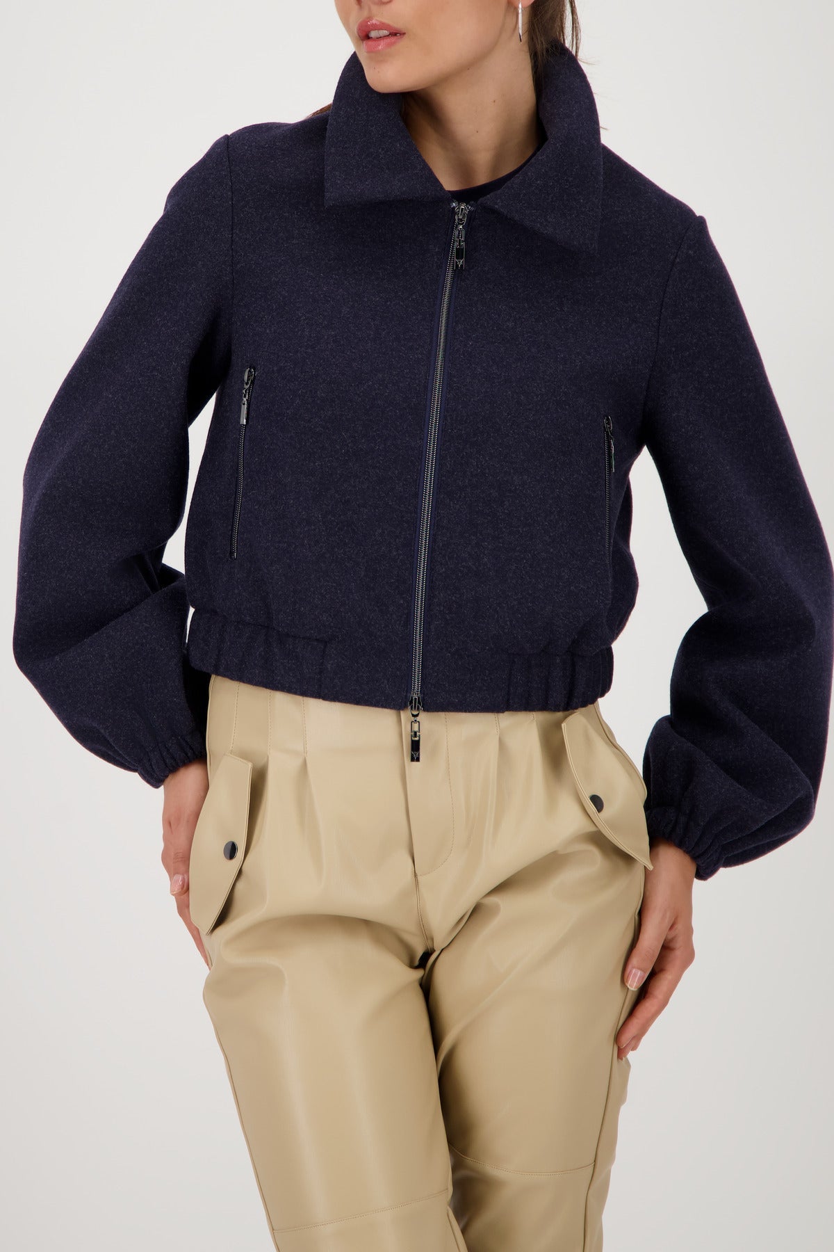 Shop Monari Champs - Élysées Bomber Jacket - Monari