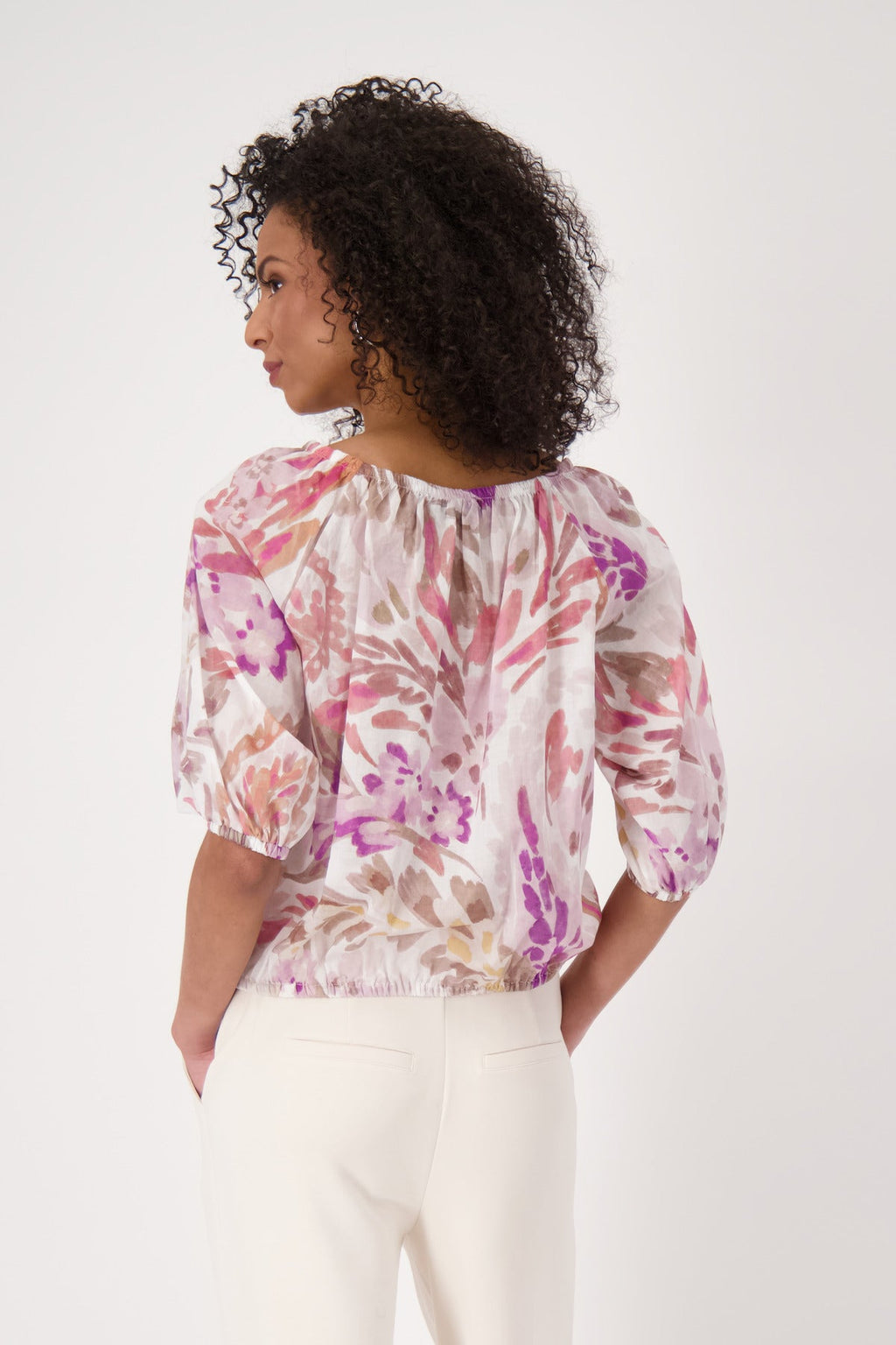 Shop Monari Havanna Paisley Print Blouse - Monari