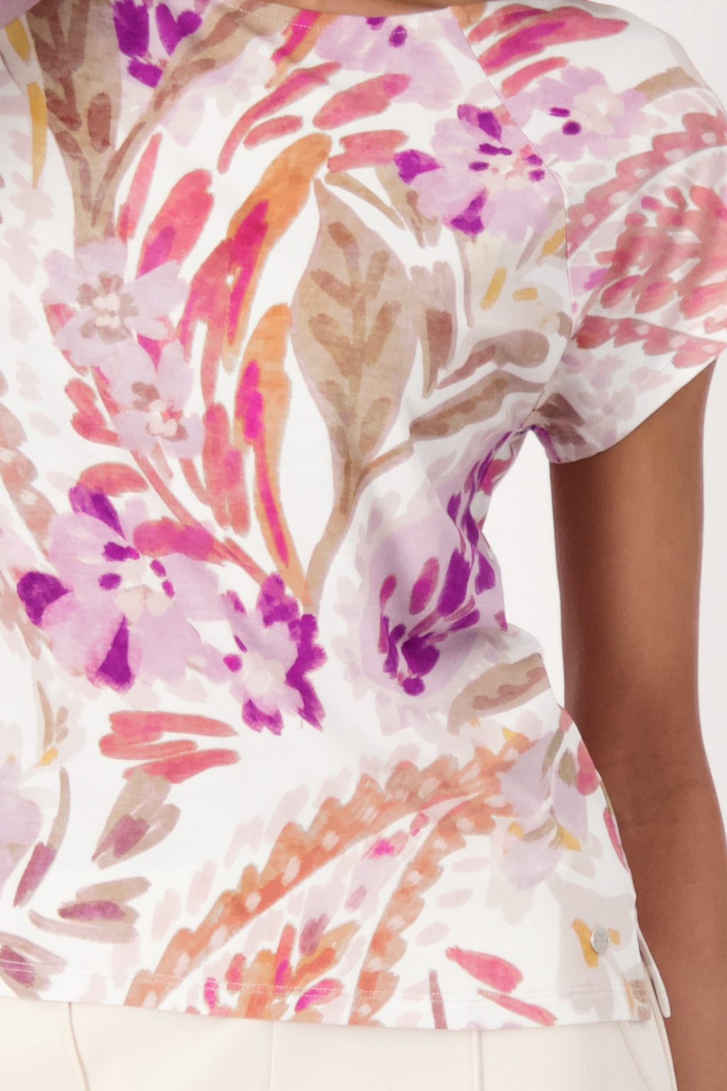 Shop Monari Havanna Paisley Print T-Shirt - Monari