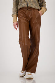 Shop Monari Leatherette Pants - Monari