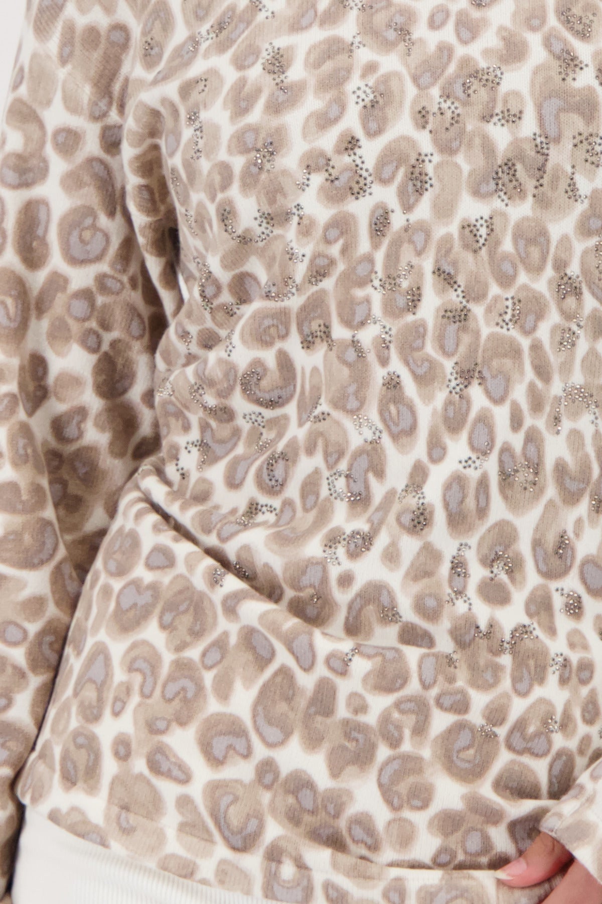 Shop Monari Leopard Print Sweater - Monari